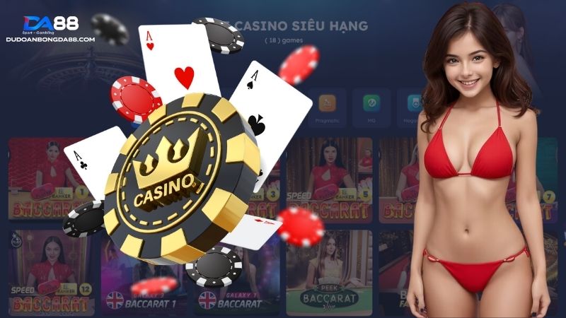 Sảnh Microgaming tại casino live