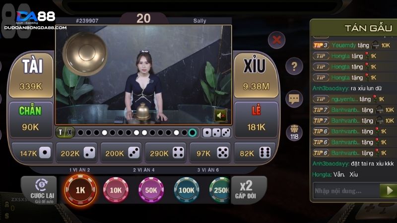 Sảnh game Go88 tại casino live