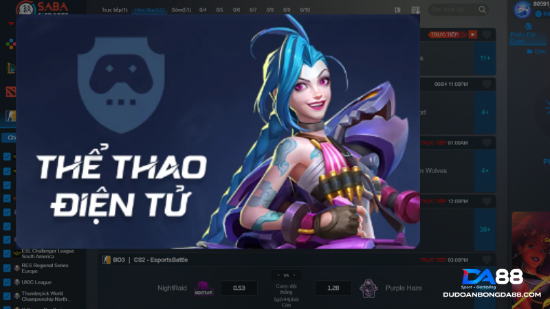 Ưu điểm tuyệt vời tại sảnh game E Sports