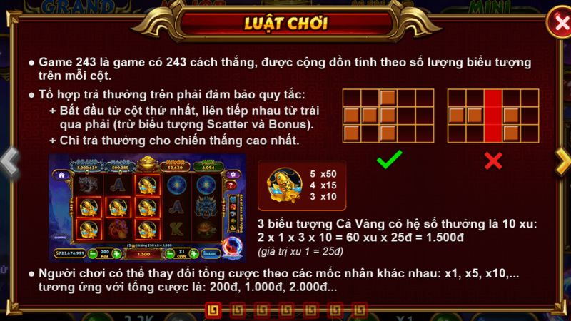 Đầy đủ quy tắc tham gia kho báu tứ linh DA88