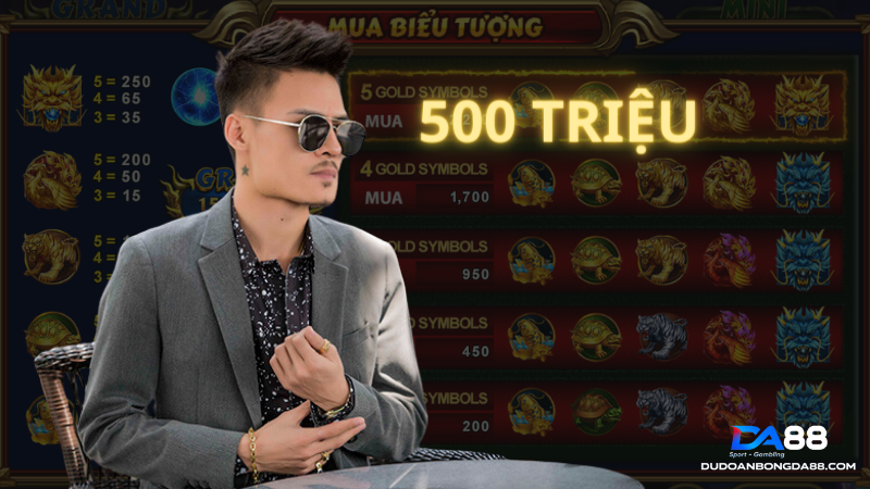 Hoa Vinh ăn ngay 500 triệu tại nổ hũ