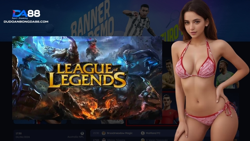 League of Legends tại sảnh game thể thao ảo